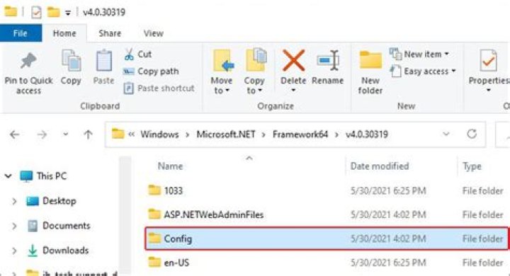 Where is the app config file