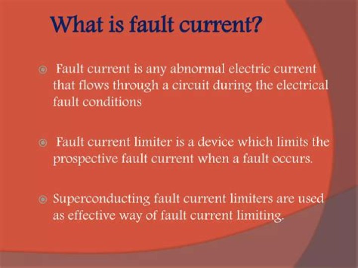 Which fault current is more