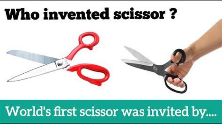 Who invented scissors first