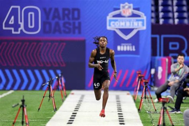 Who ran a 4.68 40-yard dash