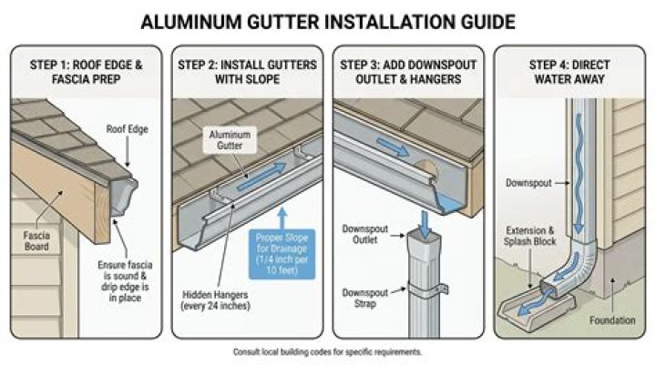 Why do aluminum gutters rust