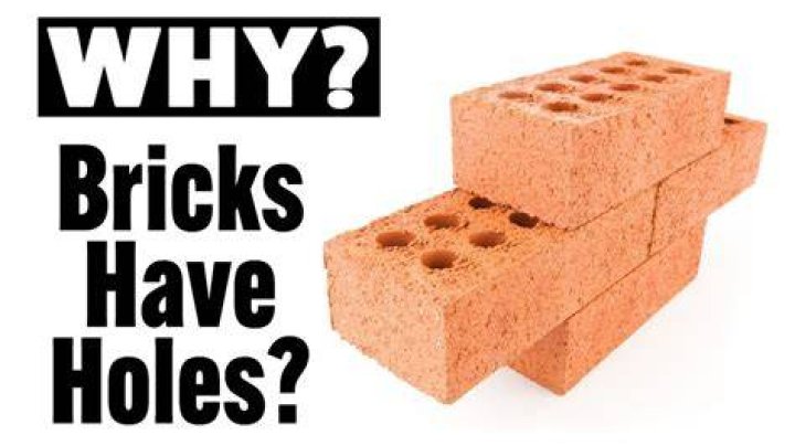Why do bricks have 10 holes