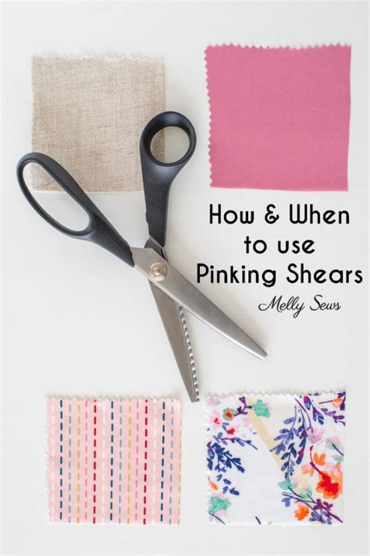 Why do I need pinking shears