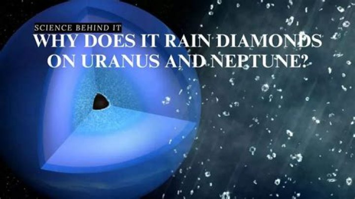 Why does it rain diamonds on