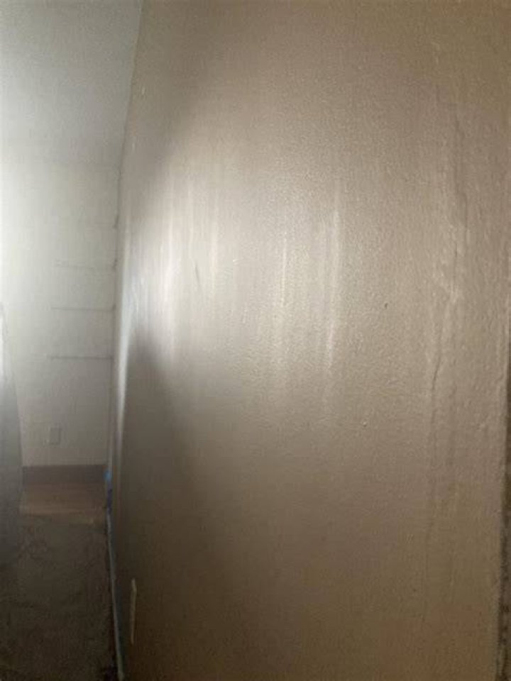 Why does my wall feel sticky