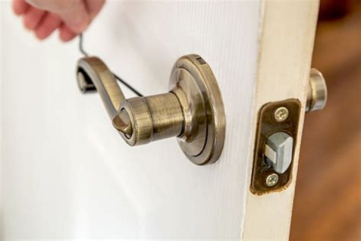 Why is a door handle a lever