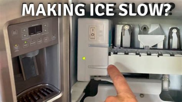 Why is my ice maker clumping