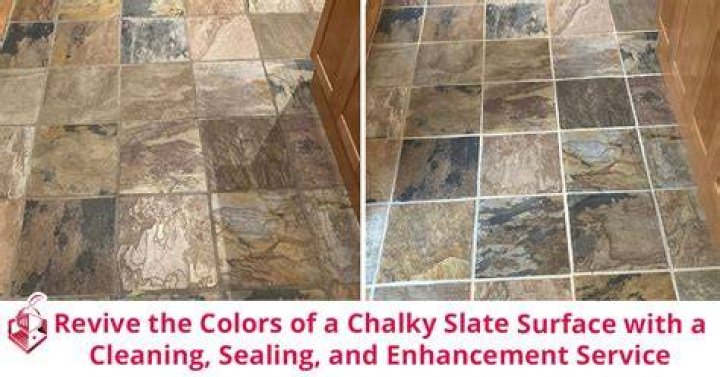 Why is my slate tile flaking