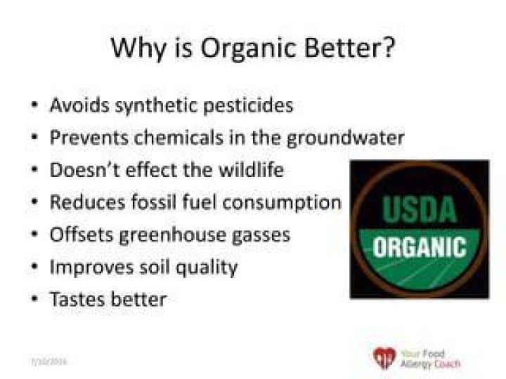 Why is organic better essay
