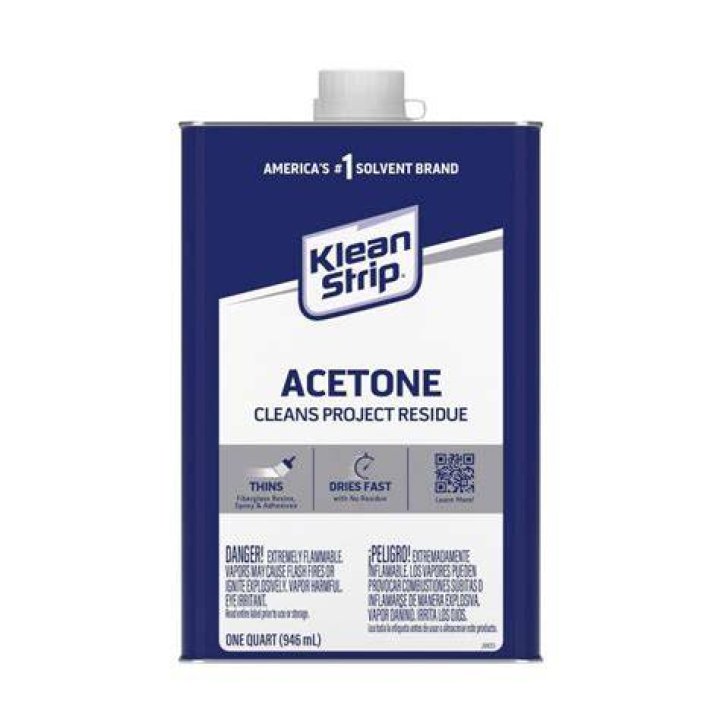 Will acetone clean oil paint