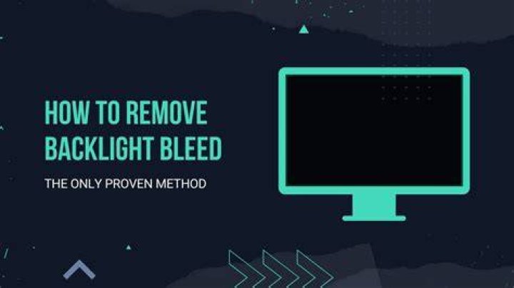 Will backlight bleed go away